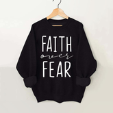 Faith Over Fear Vintage Gym Sweatshirt