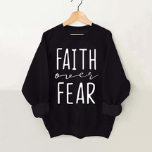 Faith Over Fear Vintage Gym Sweatshirt