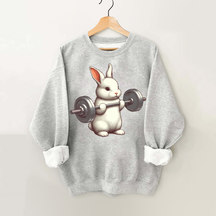 Weightlifting Rabbit Gym Sweatshirt