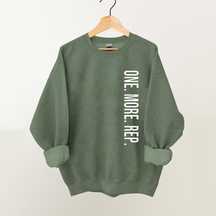 One. More. Rep. Vintage Gym Sweatshirt
