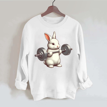 Weightlifting Rabbit Gym Sweatshirt