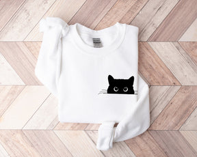 Cute Black Cat Sweatshirt
