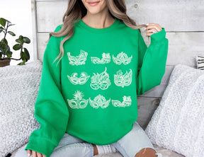 Mardi Gras Sweater
