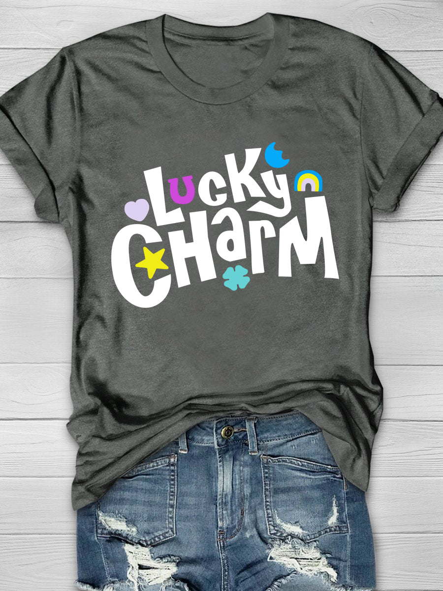Eagerlys Eagerlys Lucky Charm Short Sleeve T-shirt