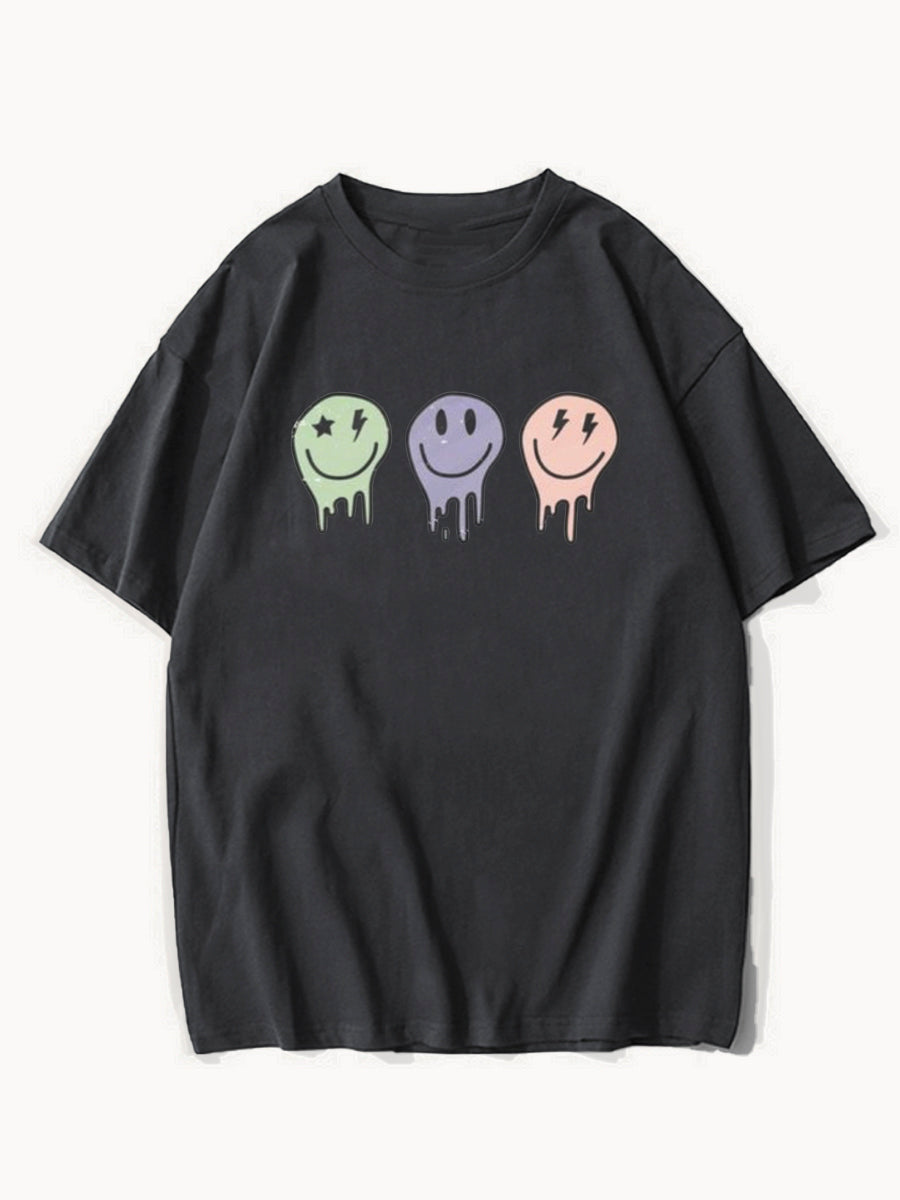 3 Melting Faces Tee