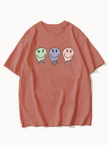 3 Melting Faces Tee