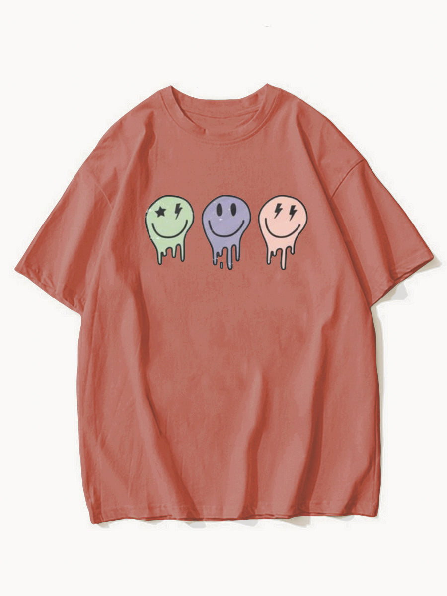 3 Melting Faces Tee