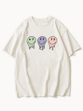 3 Melting Faces Tee