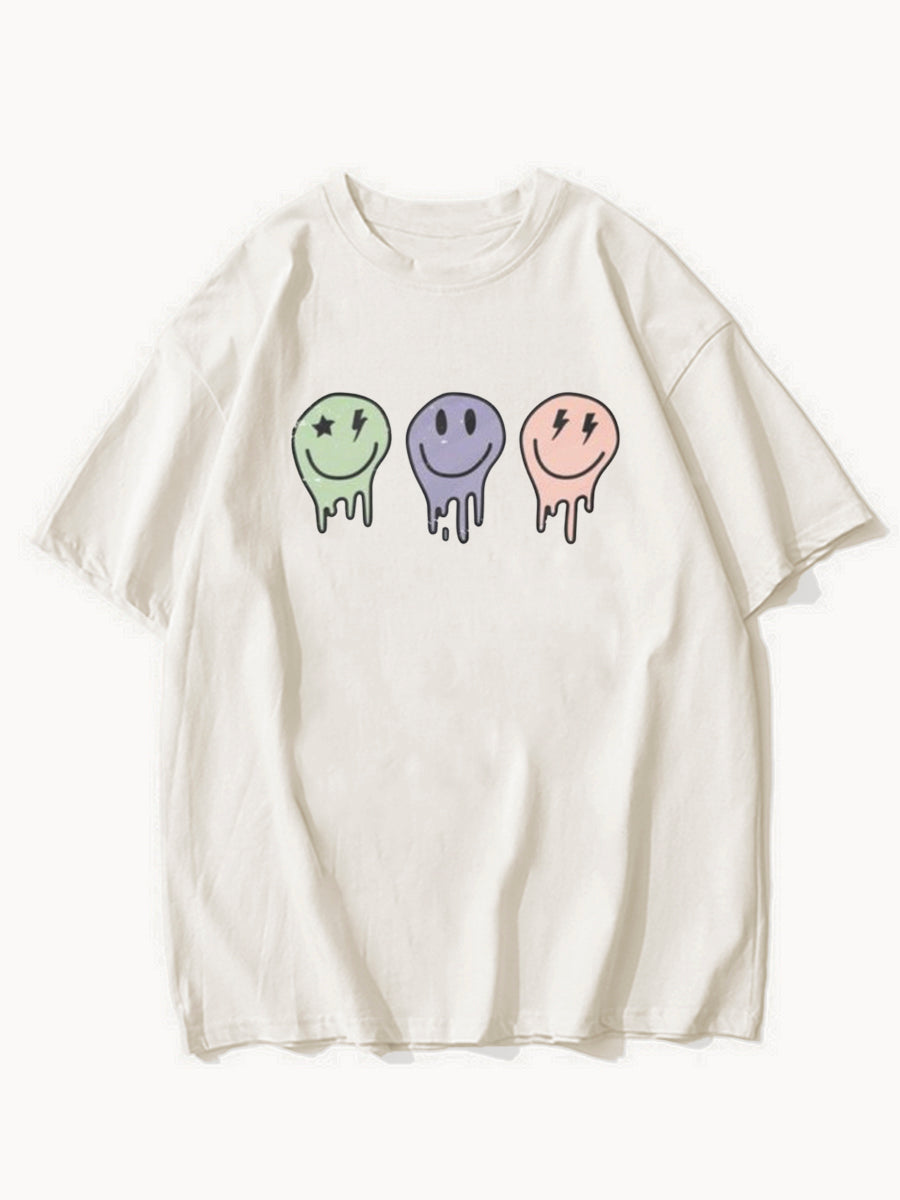 3 Melting Faces Tee