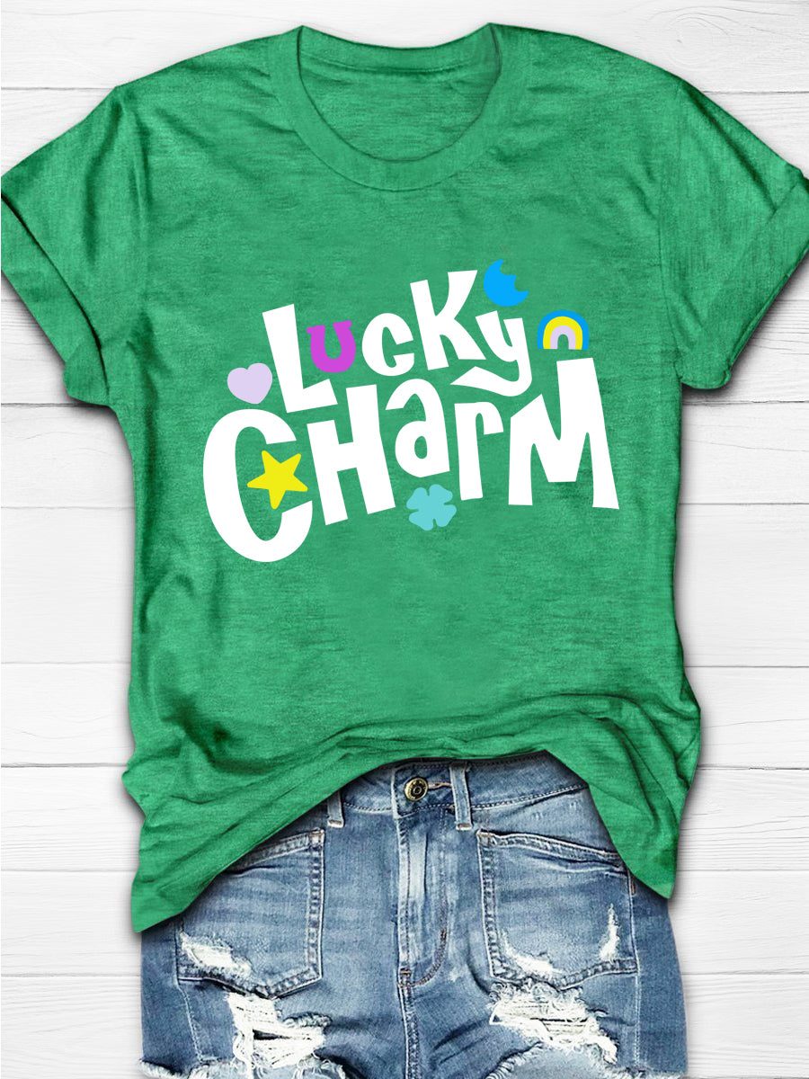 Eagerlys Eagerlys Lucky Charm Short Sleeve T-shirt