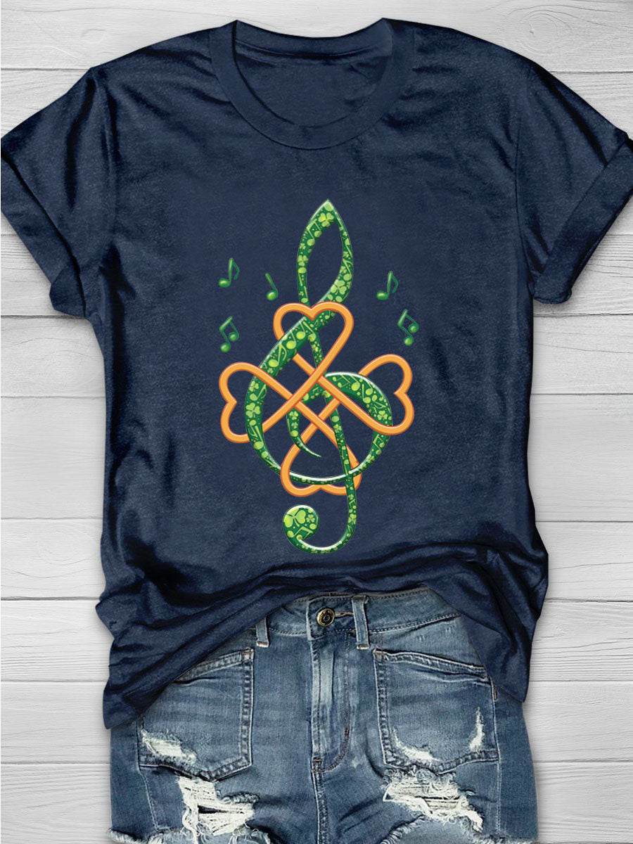Eagerlys Music Short Sleeve T-shirt