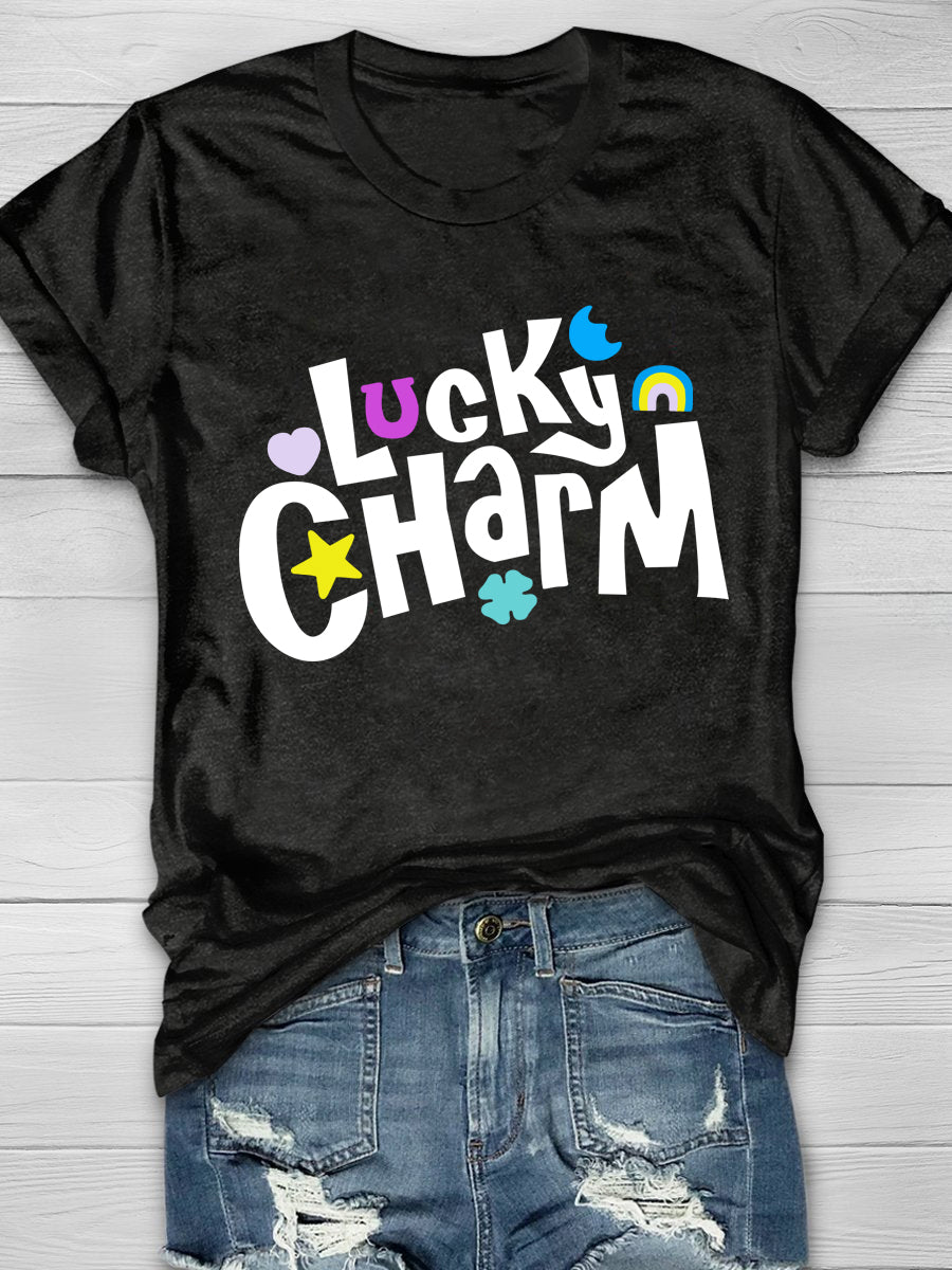 Eagerlys Eagerlys Lucky Charm Short Sleeve T-shirt