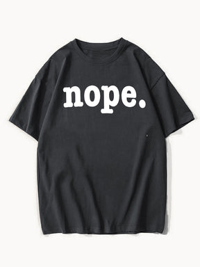 Nope. Tee