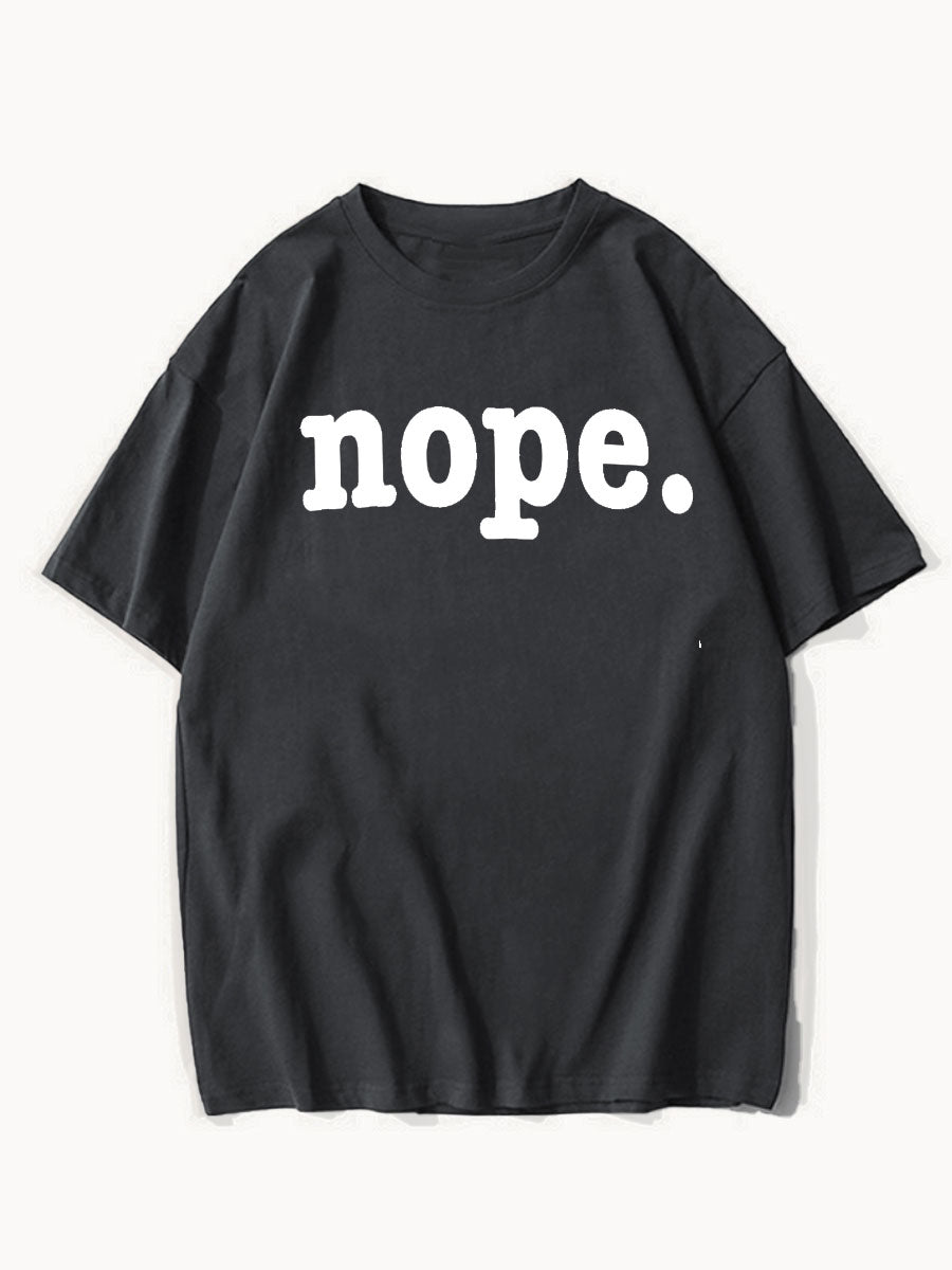 Nope. Tee