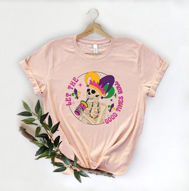 Mardi Gras Drinking Team shirt