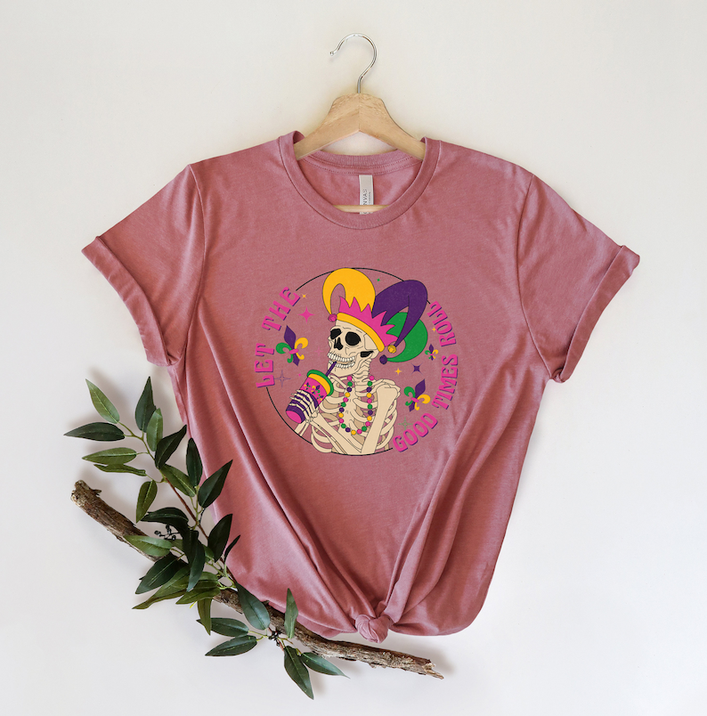 Mardi Gras Drinking Team shirt