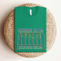 Barricade Boundary Issues T-shirt