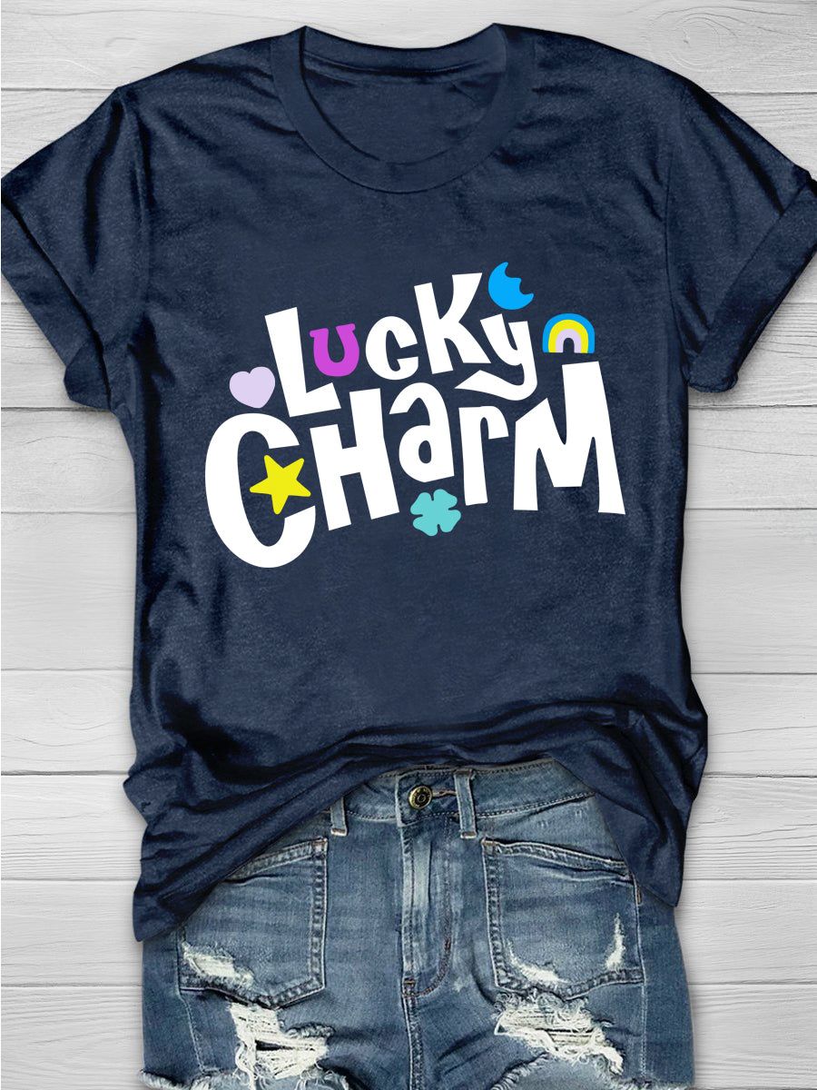 Eagerlys Eagerlys Lucky Charm Short Sleeve T-shirt