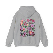 Oversized Wildflowers Hoodie Pressed Flowers Hoodie