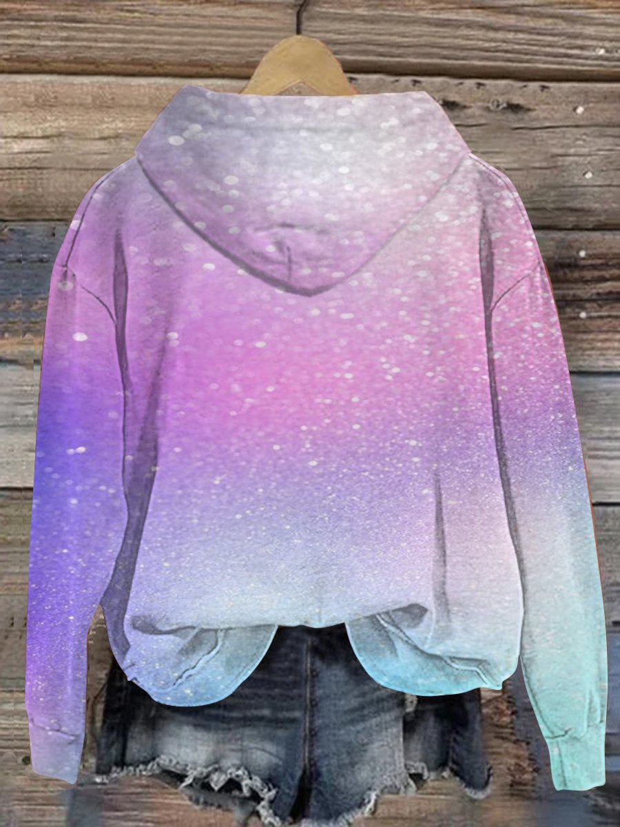 Women's Men's Unisex Multicolor Be Kind Suicide Prevention Mental Print Casual Sweatshirt