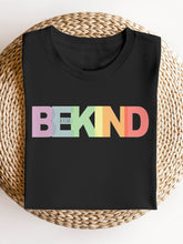 Rainbow Be Kind Suicide Prevention Mental Print Casual Sweatshirt