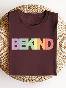 Rainbow Be Kind Suicide Prevention Mental Print Casual Sweatshirt