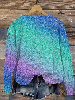 Unisex Women's Men's Multicolor Be Kind Suicide Prevention Mental Print Casual Sweatshirt
