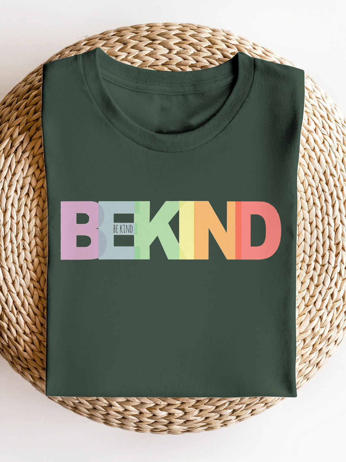 Rainbow Be Kind Suicide Prevention Mental Print Casual Sweatshirt