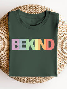 Rainbow Be Kind Suicide Prevention Mental Print Casual Sweatshirt