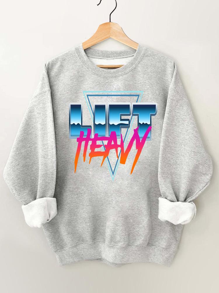 Lift Heavy Vintage Gym Sweatshirt