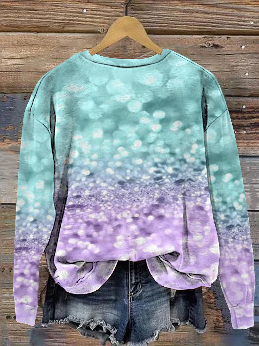 Unisex Women's Men's Multicolor Be Kind Suicide Prevention Mental Print Casual Sweatshirt